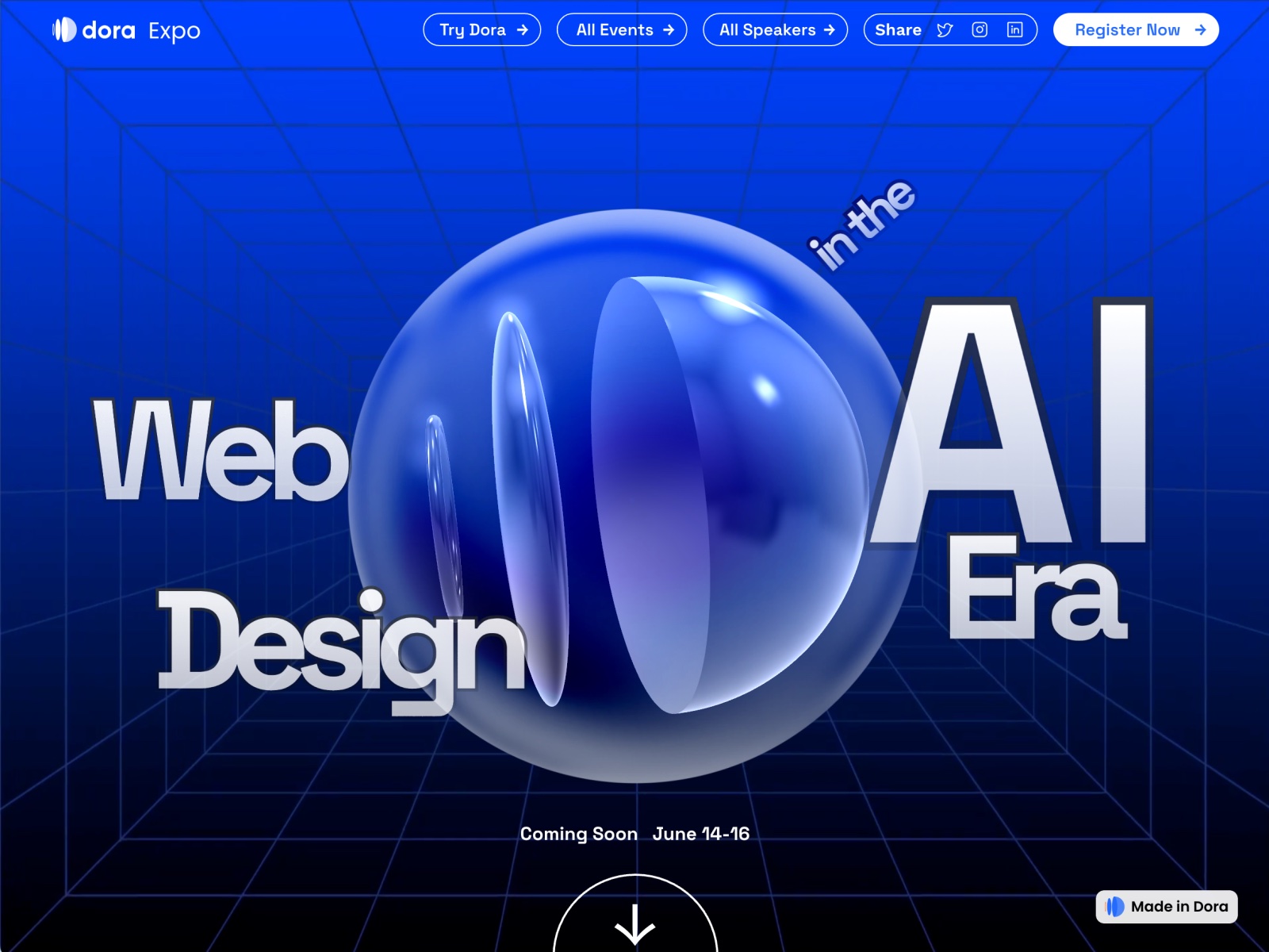 Dora Expo AI Era Web Design